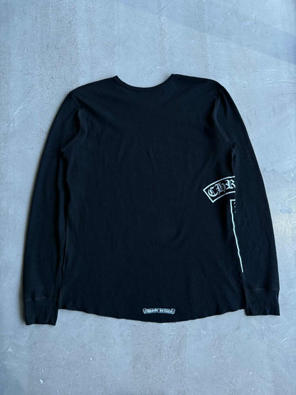 Vintage Chrome Hearts Fleur Side Tbar Thermal Longsleeves