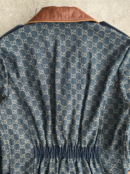 Gucci Denim Monogram Coat