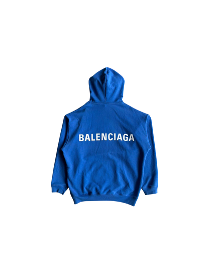 Balenciaga Script Back Logo Hoodie