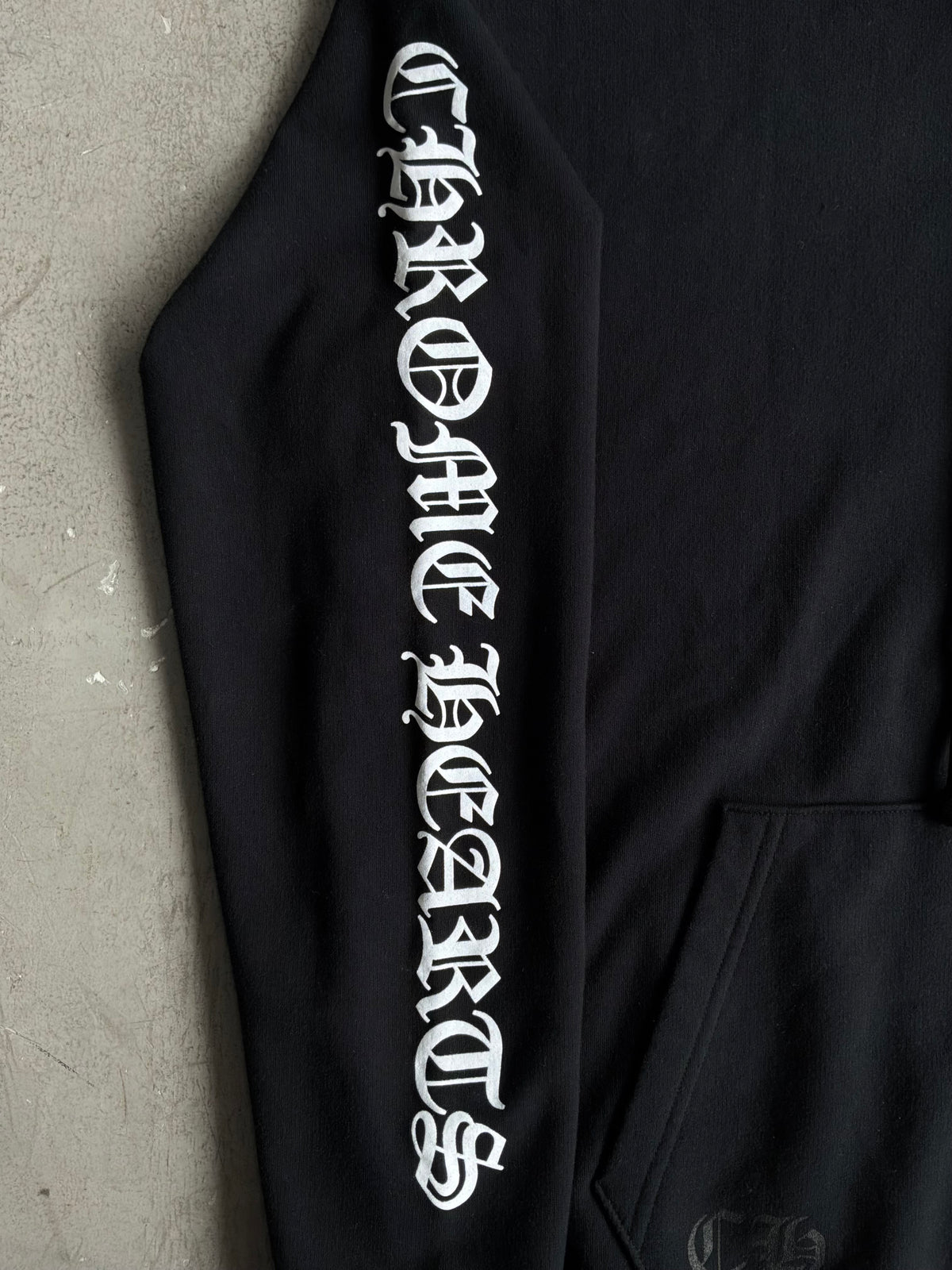 Chrome Hearts Scroll Logo Pullover Hoodie