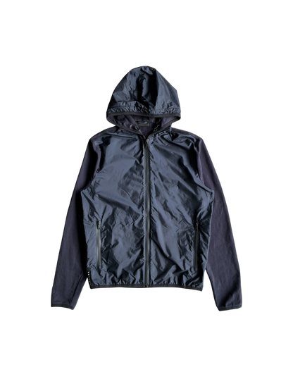 Prada Hybrid Zip Up Hoodie