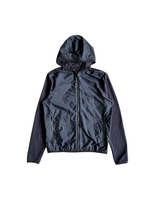 Prada Hybrid Zip Up Hoodie