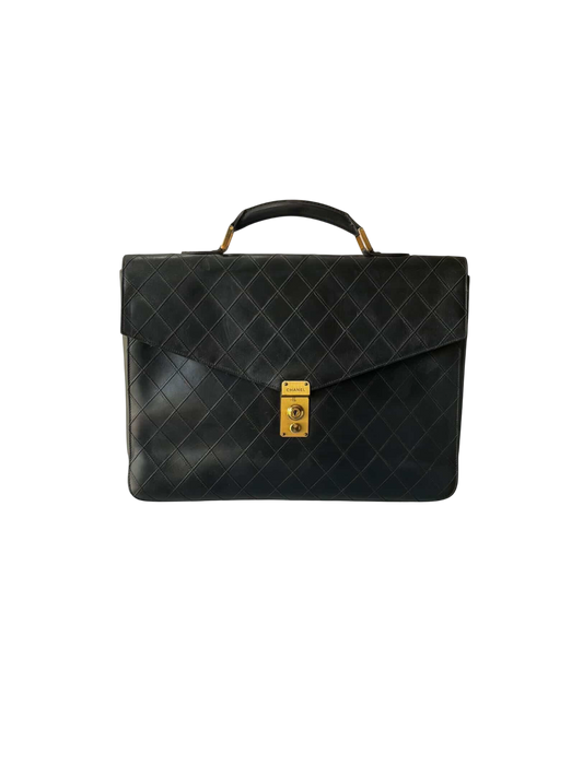 2000’s Chanel Quilted Lambskin Briefcase