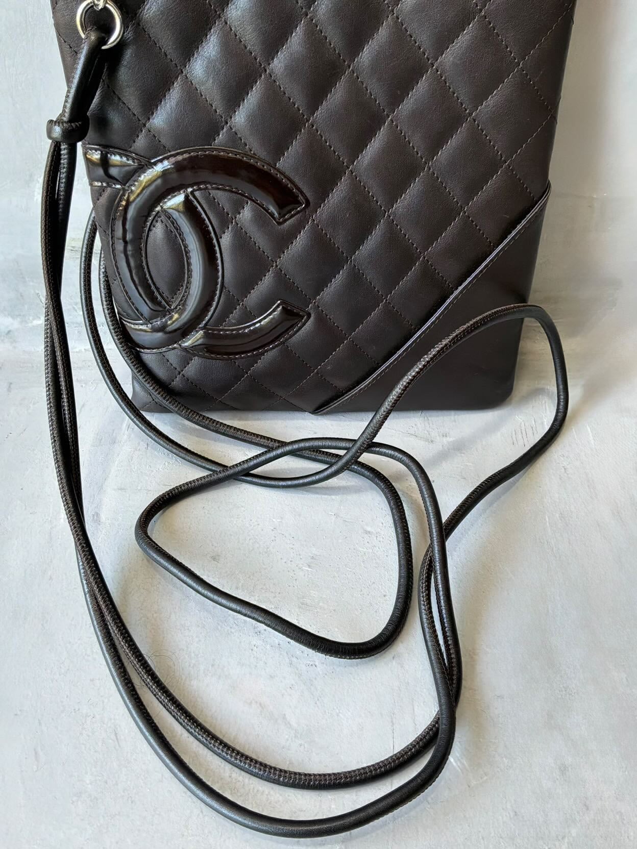Chanel Cambon Ligne Plat Crossbody Bag