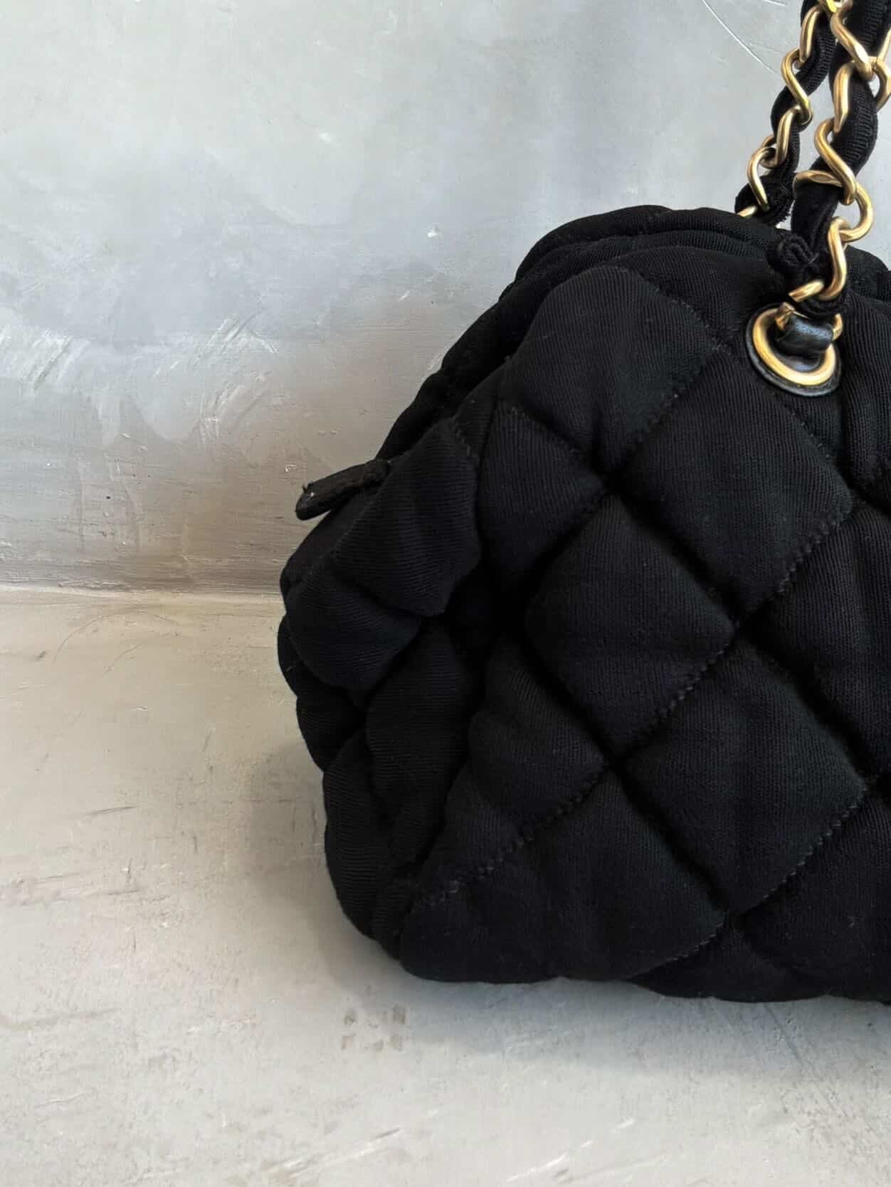 2000’s Chanel Bubble Quilted Chain Shoulder Bag