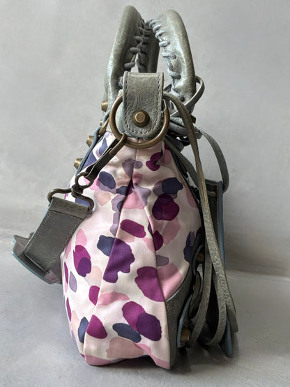Balenciaga Le First Watercolor Nylon Lambskin Bag