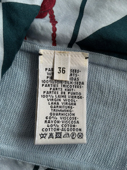 Hermes Margiela Era Shoulder Zip Blue Vest