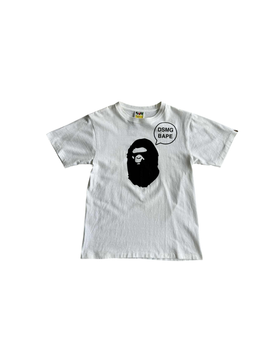 Bape DSMG white Tee