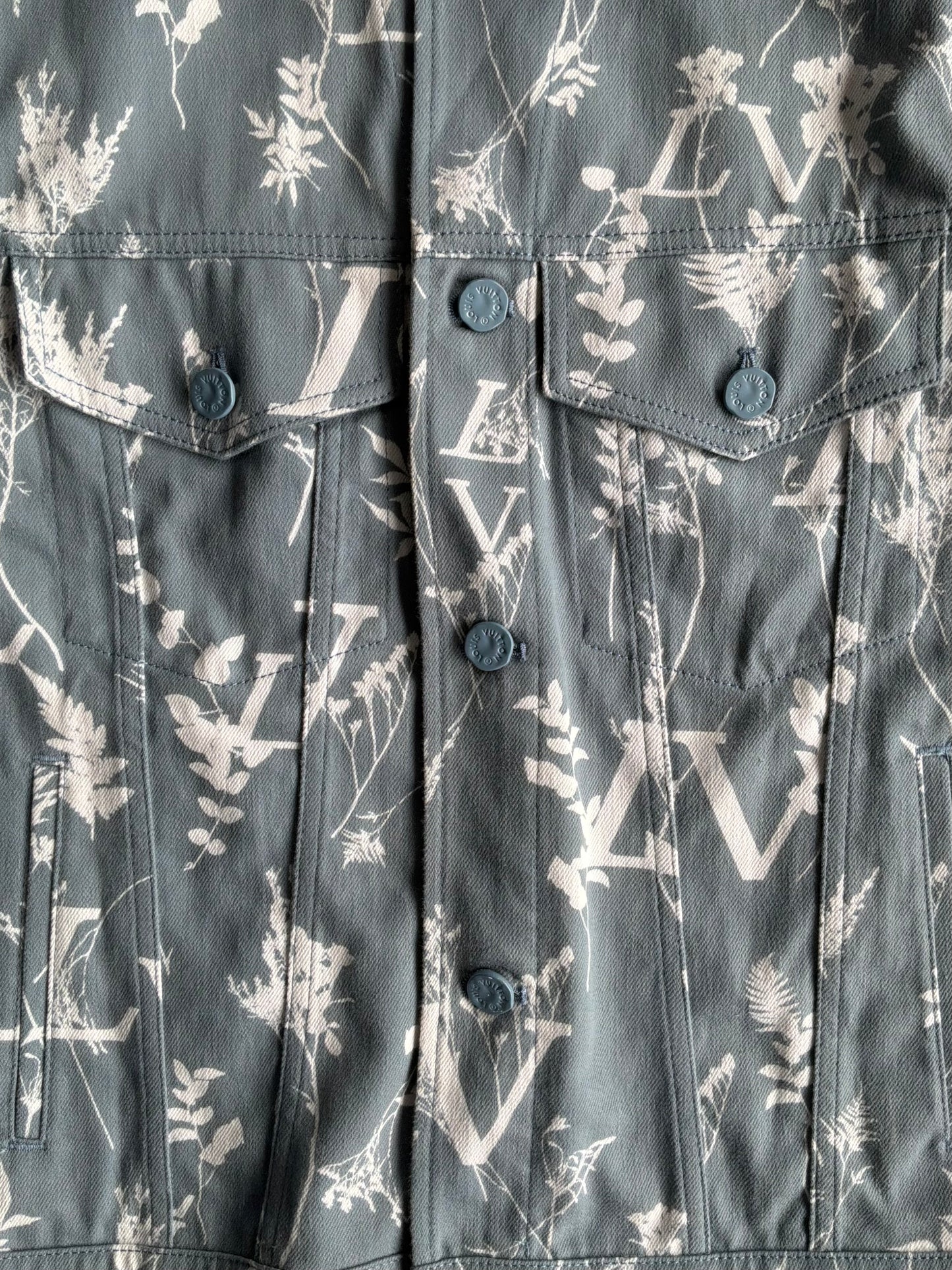 Louis Vuitton Leaf Denim Jacket
