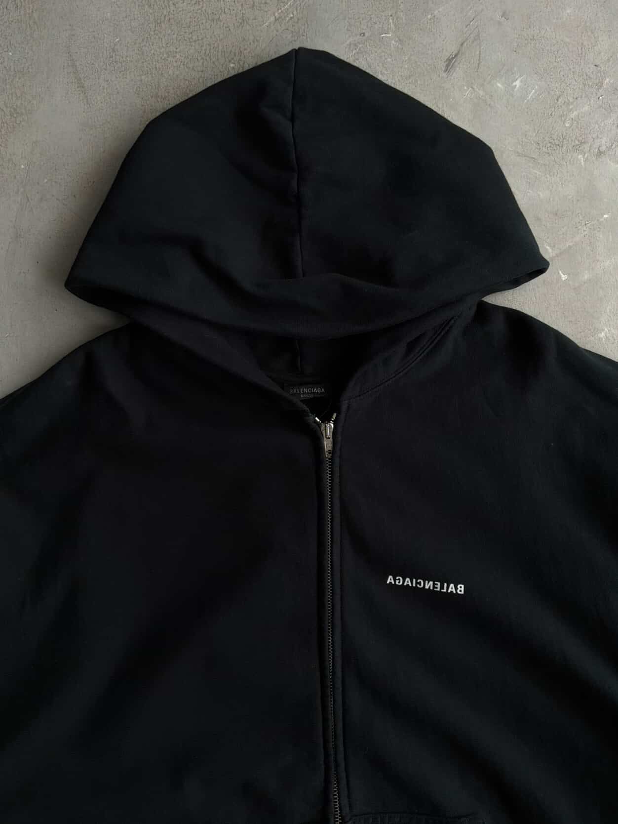 Balenciaga Reverse Script Hoodie