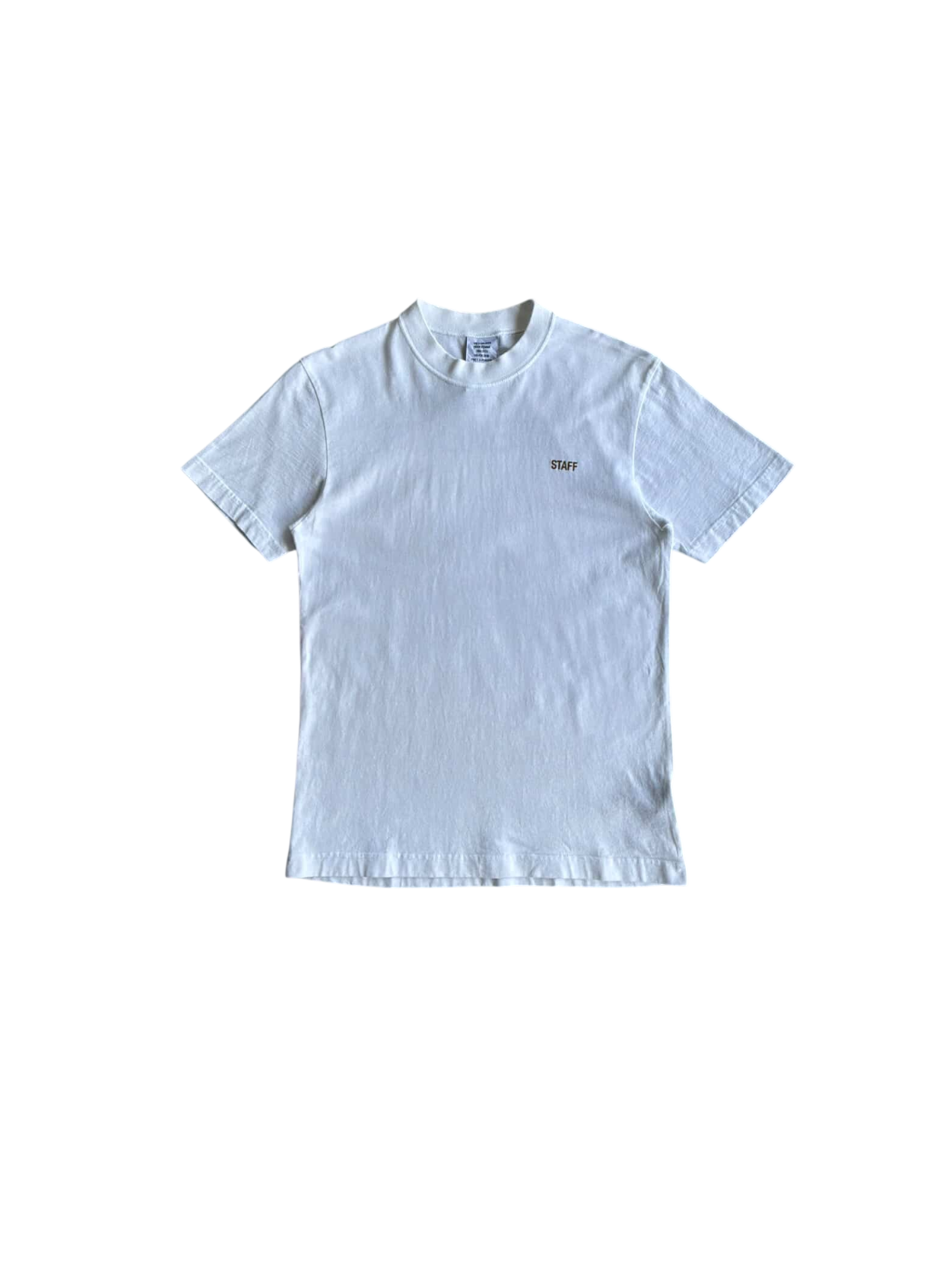 Vetements Staff 3M Reflective Tee