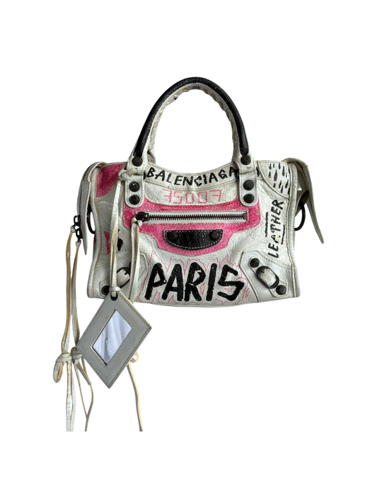 Balenciaga Classic City Graffiti Mini