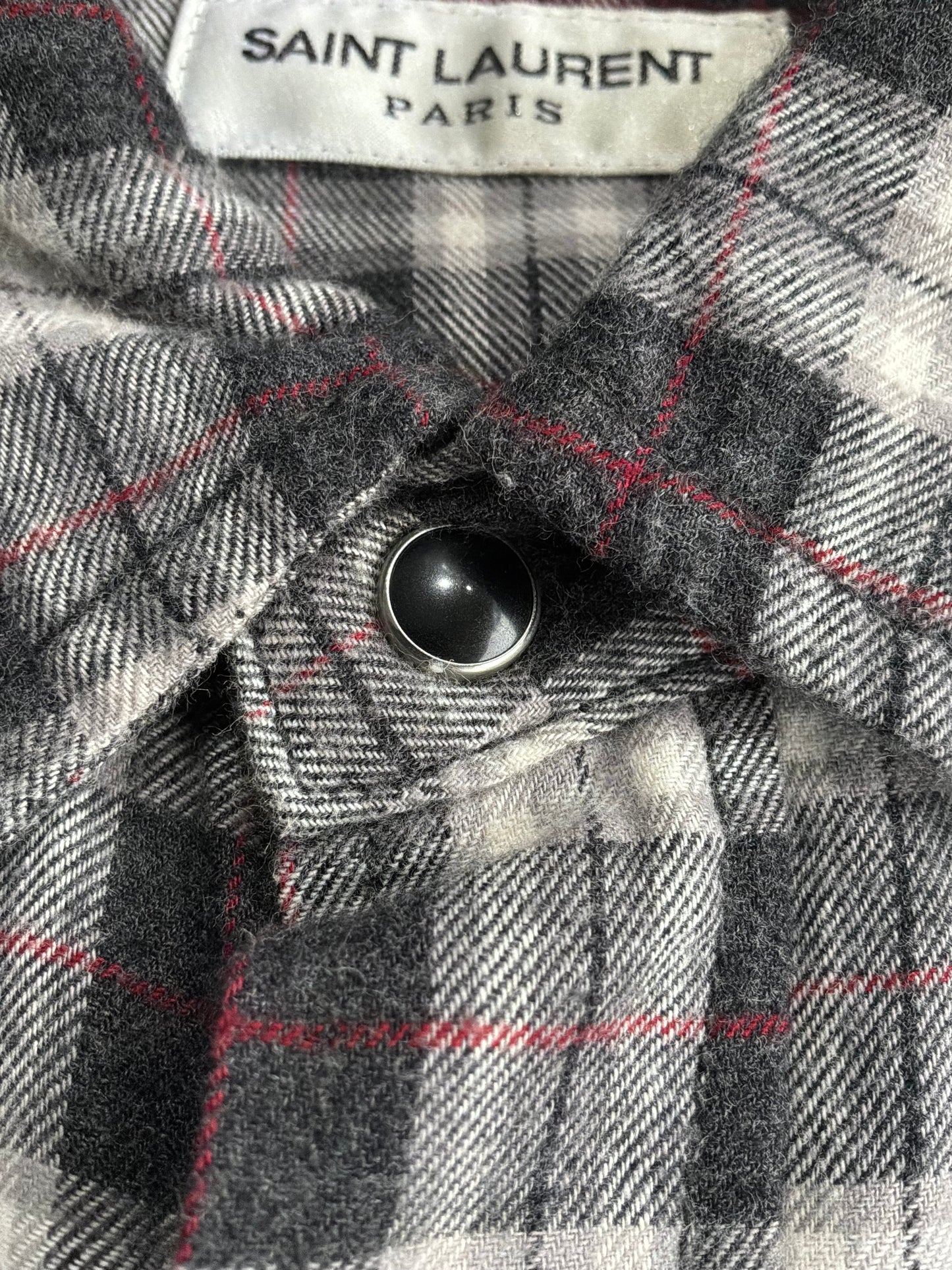 Saint Laurent Paris Flannel
