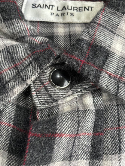 Saint Laurent Paris Flannel