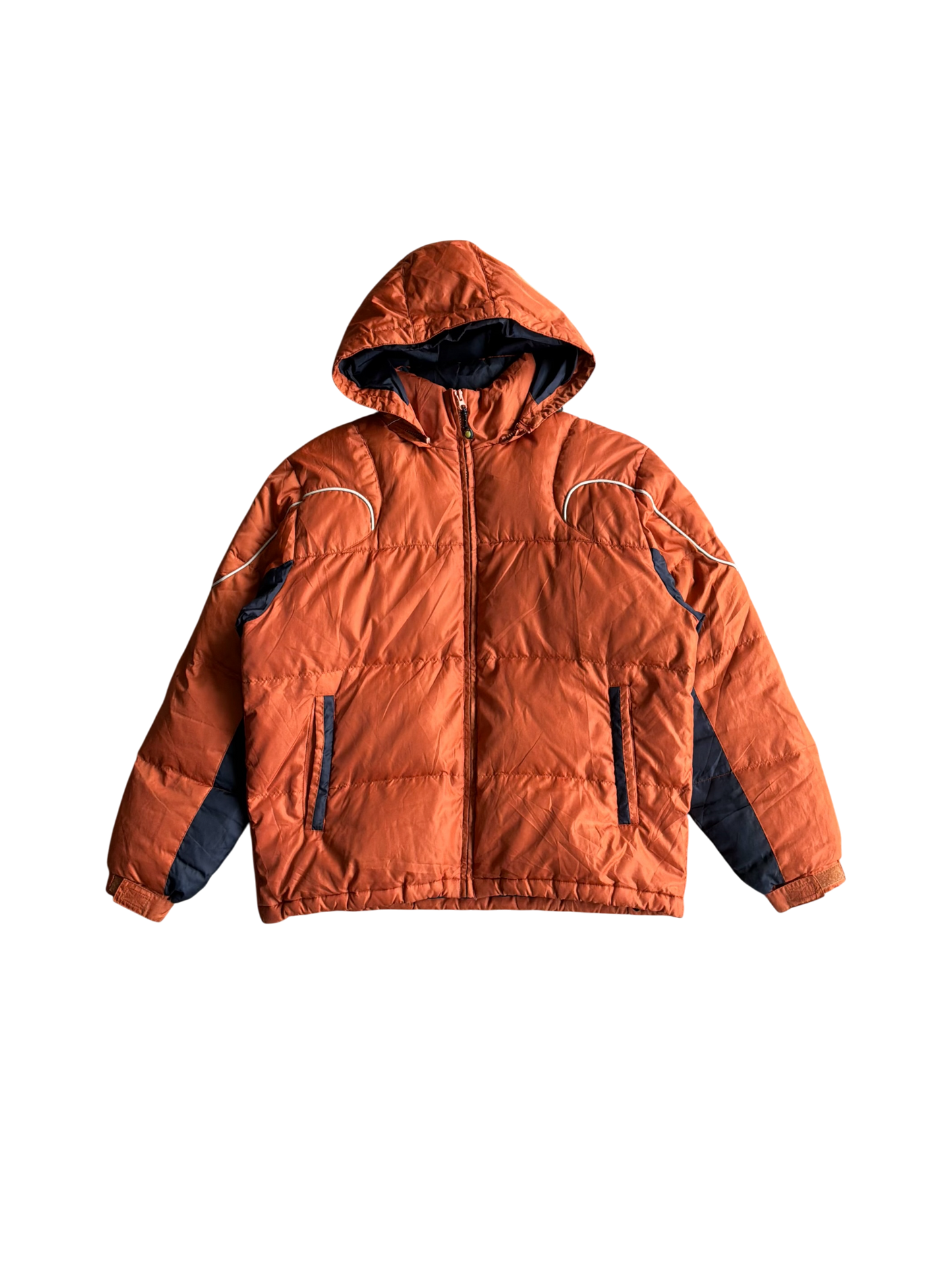 Balenciaga Vintage Orange Puffer Jacket