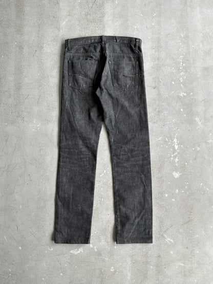 Dior Homme Hedi Slimane  Slim Straight Raw Denim Jeans