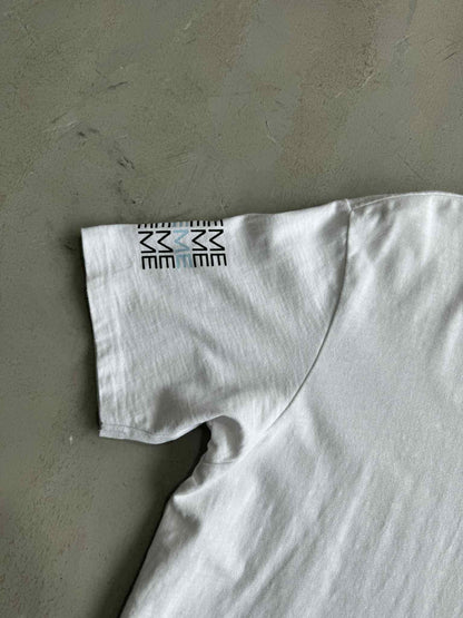 Supreme Stack Logo White Mens Tee