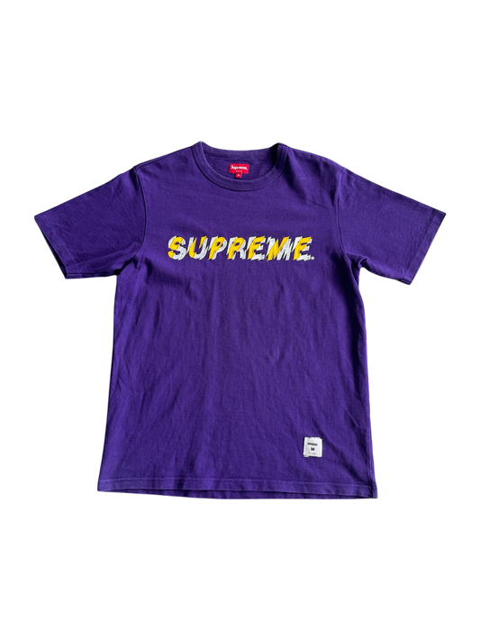 Supreme embroidered script tee