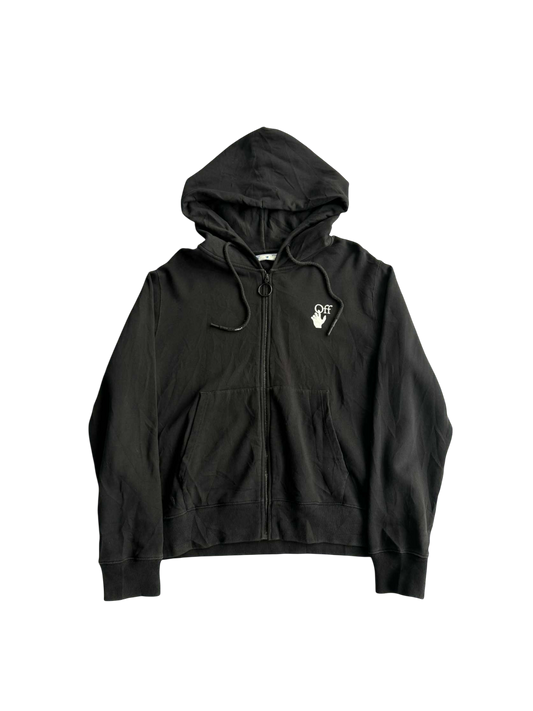 Off white 19ss zip Hoodie