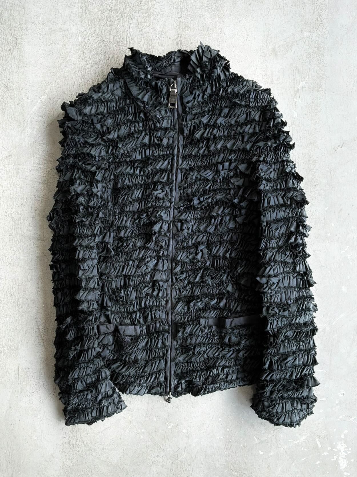 Prada Ruffles Zip Jacket
