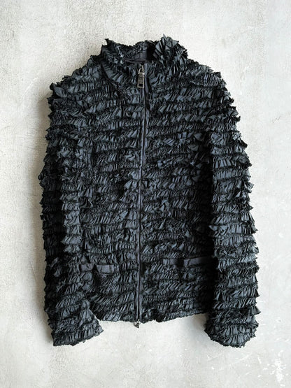 Prada Ruffles Zip Jacket