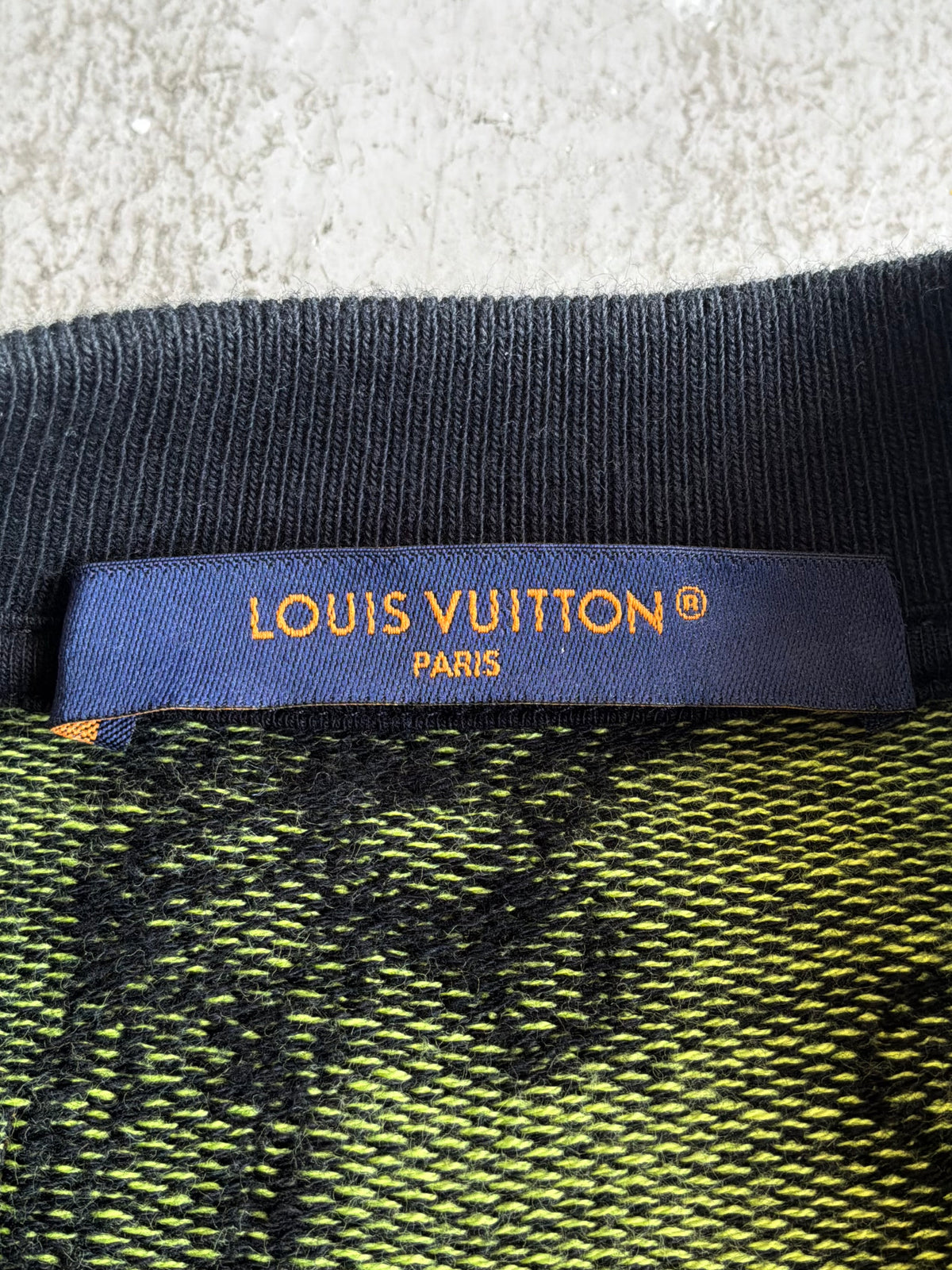 Louis Vuitton Monogram Intarsia Knit Crewneck