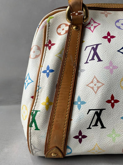 Louis Vuitton X Takashi Murakami Multicolore Pricilla Bag