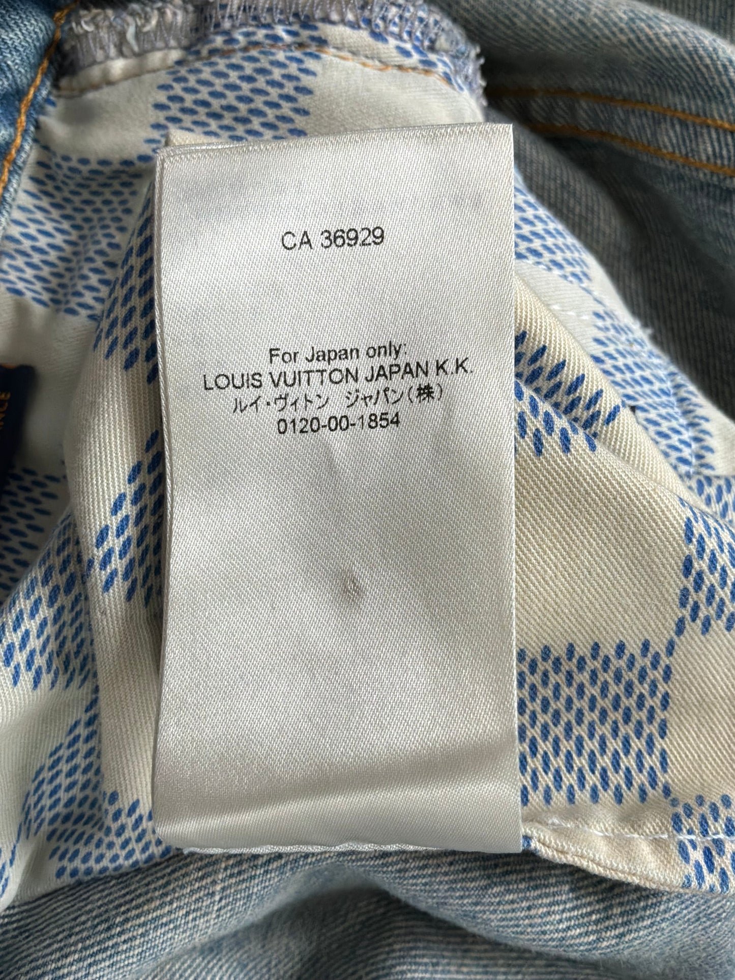 Louis Vuitton Staple Edition Denim Pants