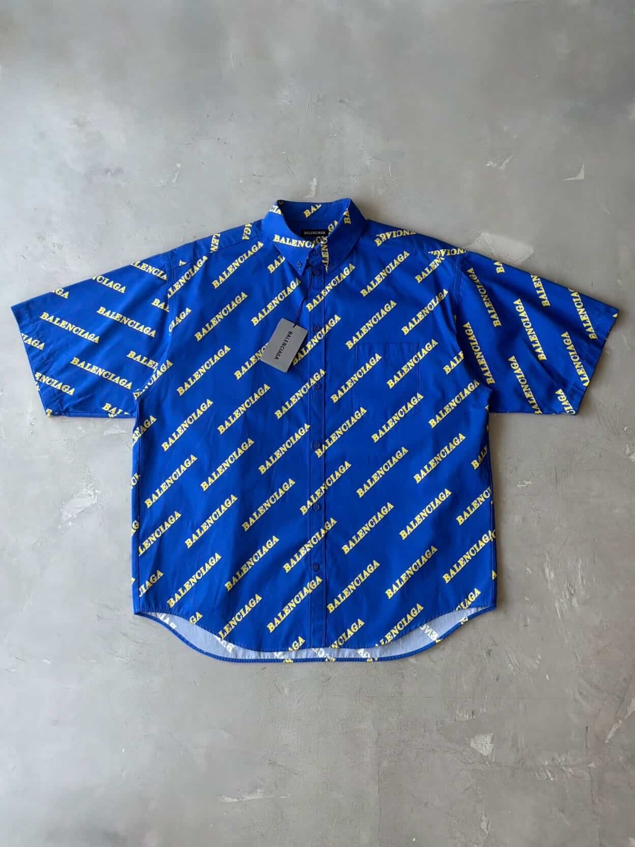 Balenciaga All Over Print Shirt