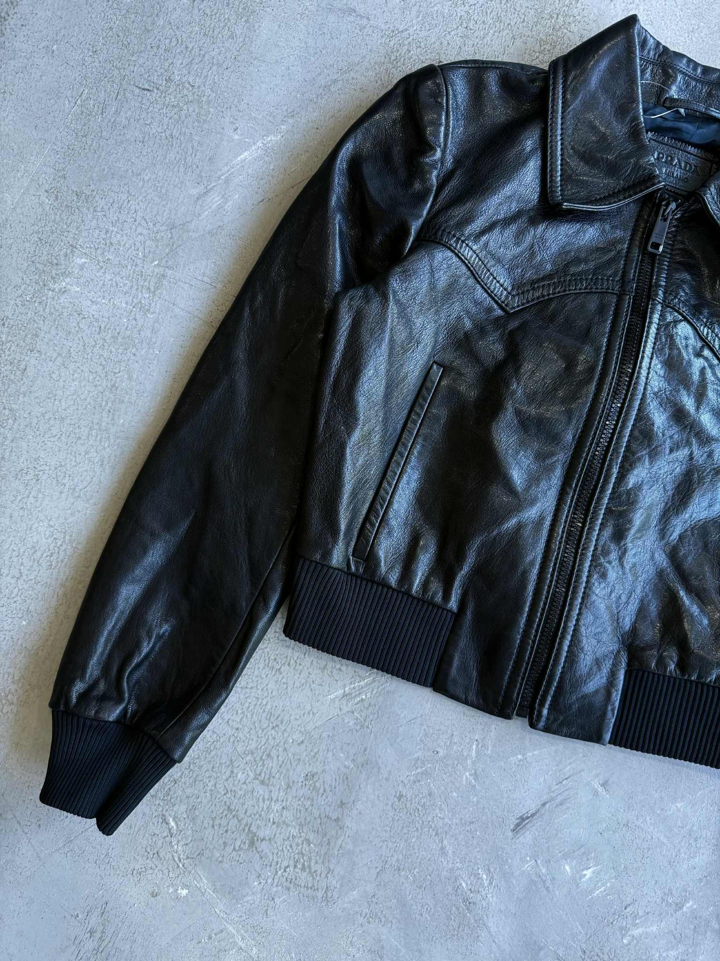 Prada Women’s Nappa Leather Jacket