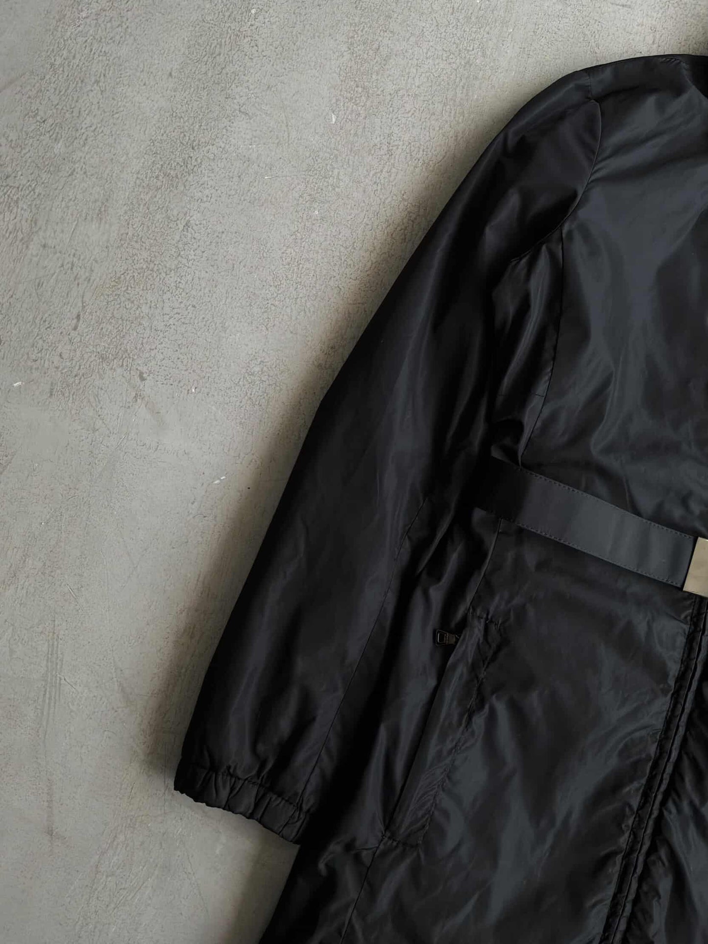 Prada Women’s Belted Nylon Trench Coat