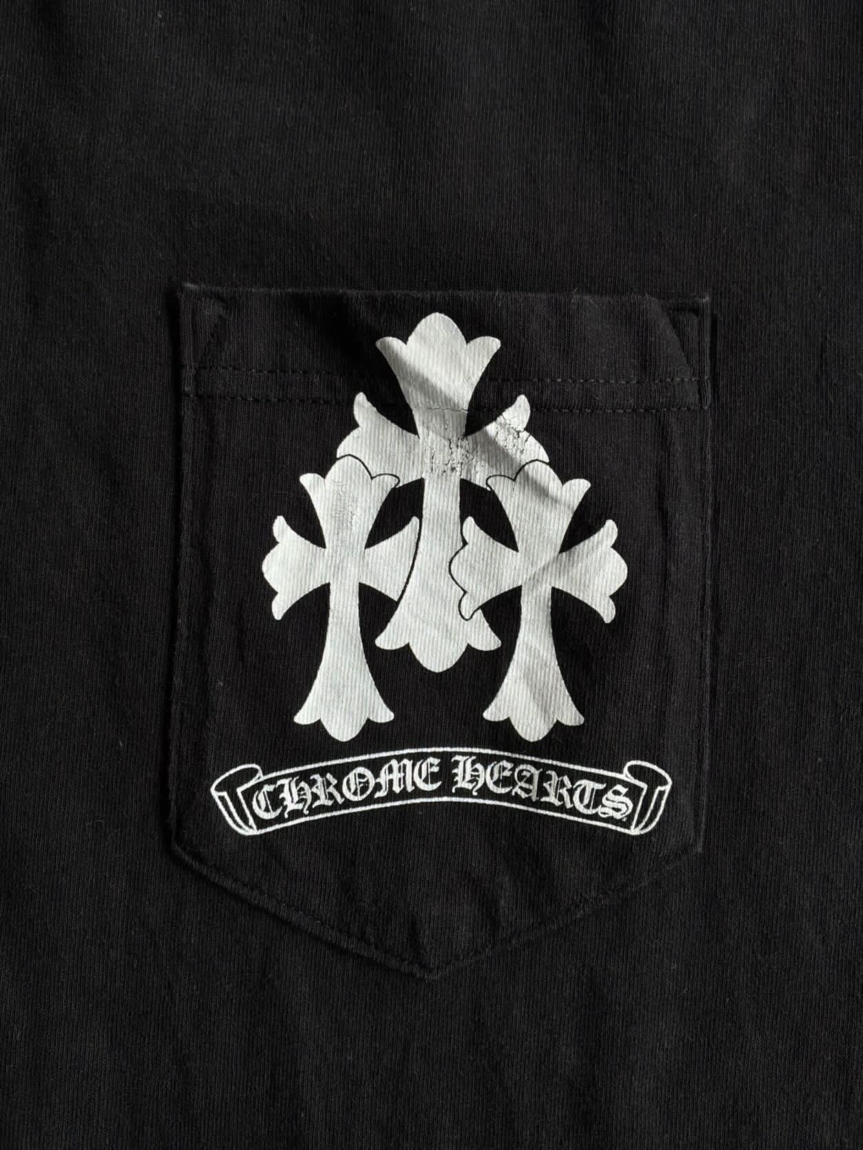 Vintage Chrome Hearts Spine Cross Tee