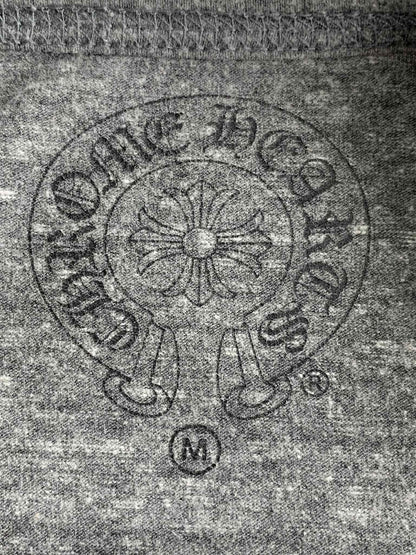 Chrome Hearts Hollywood Tonal Cross Henley Longsleeves