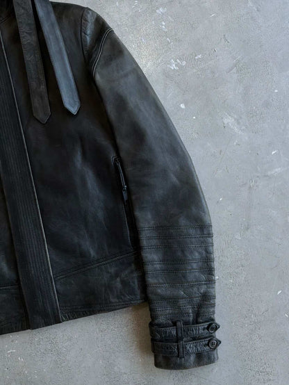 2003 Dior Hedi Slimane Leather Jacket