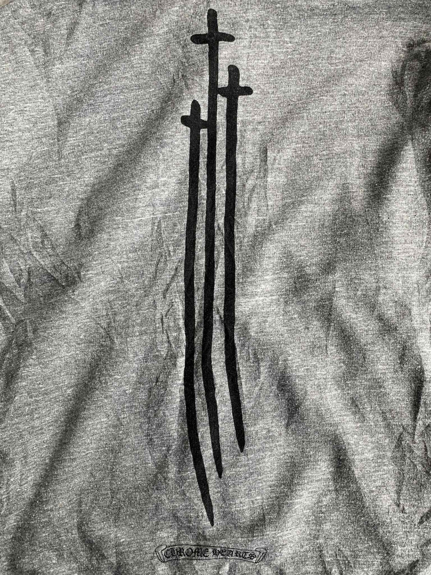 2000’s Chrome Hearts Tripple Cross “Sword” Zip Hoodie