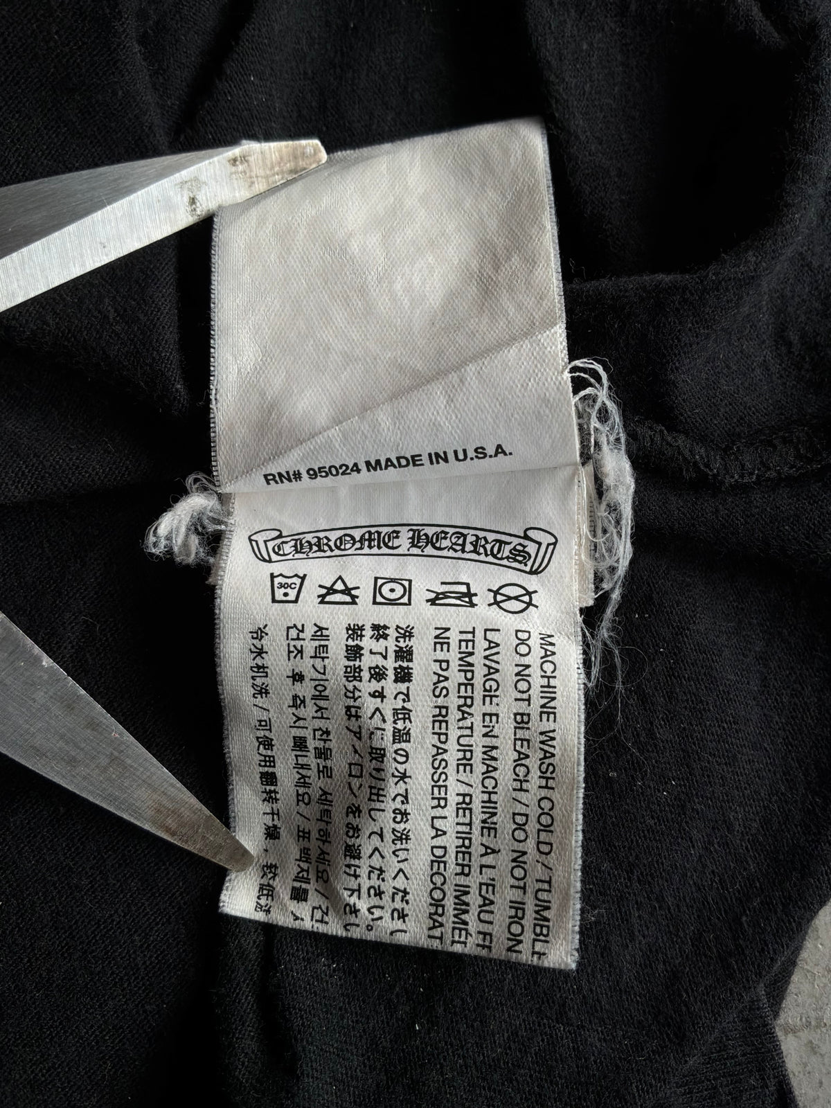 Chrome Hearts Hallow Cross Tee