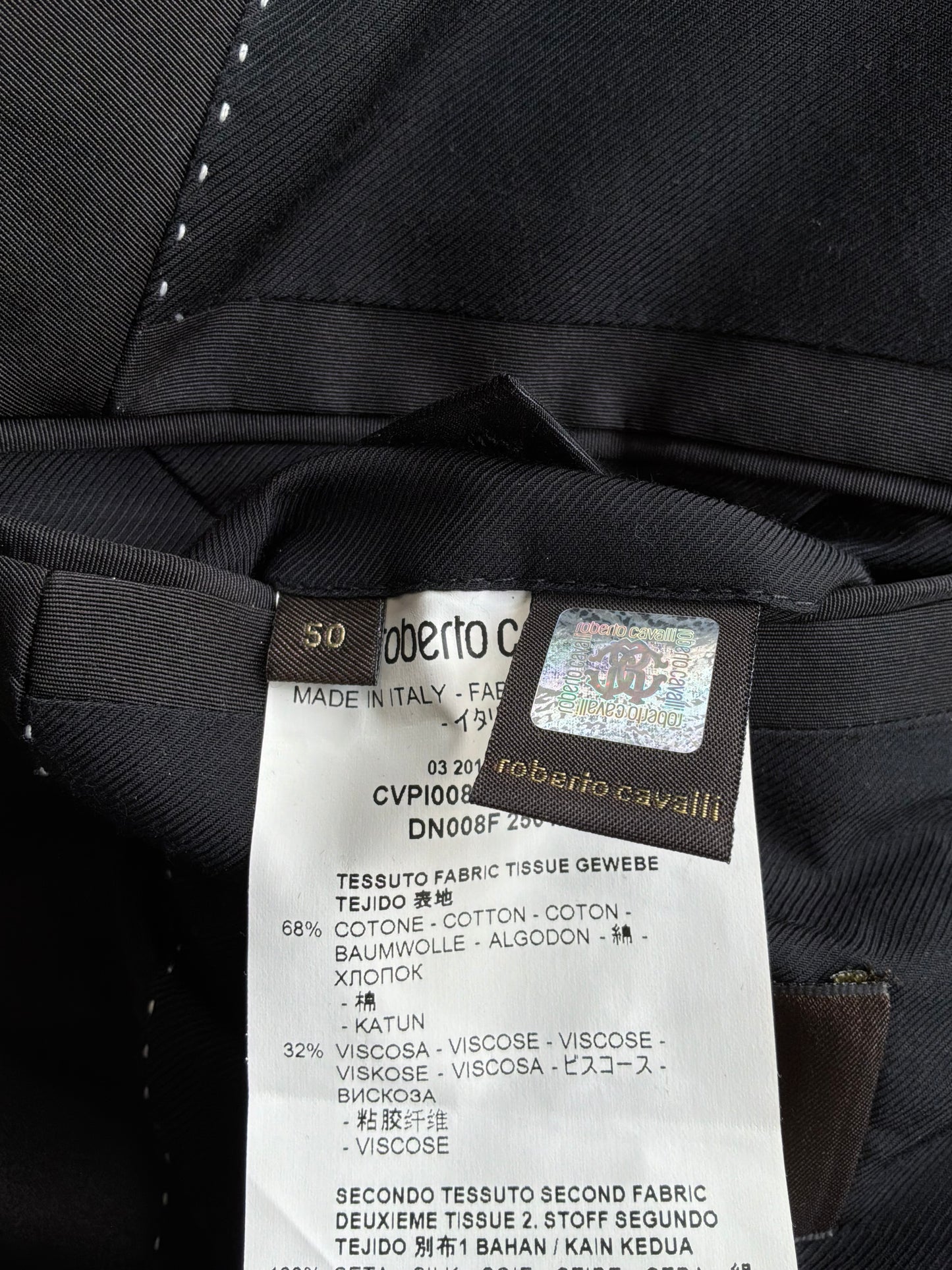 Roberto Cavalli Lion Print Blazer