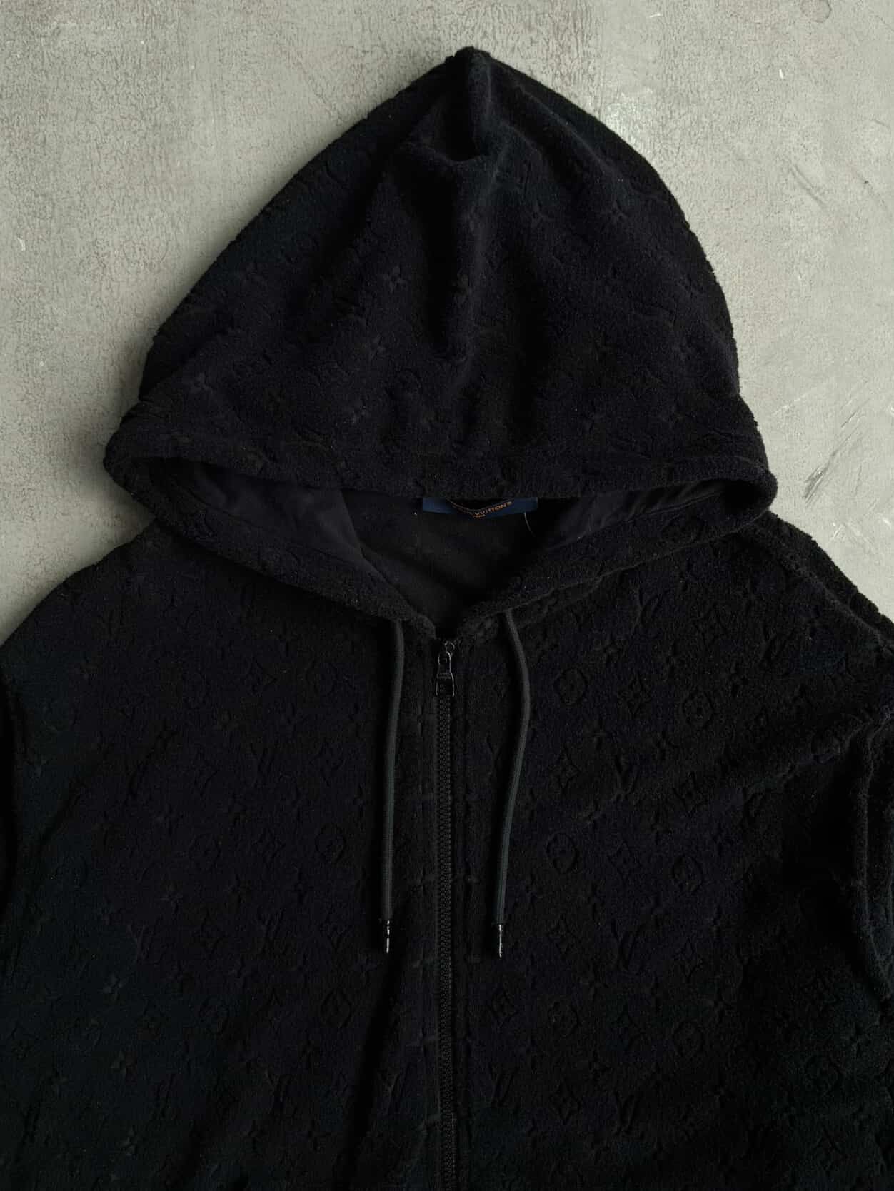 Louis Vuitton Terry Monogram Towel Zip Hoodie