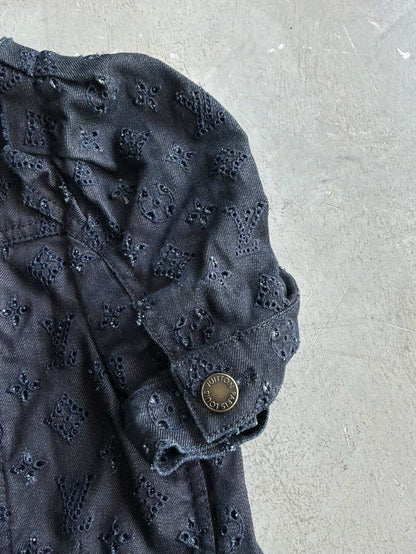 2010 Louis Vuitton Womens Denim Monogram Tops