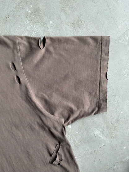 Balenciaga Script Distressed Tee