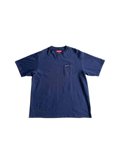 Supreme Pocket Tee Blue shirt