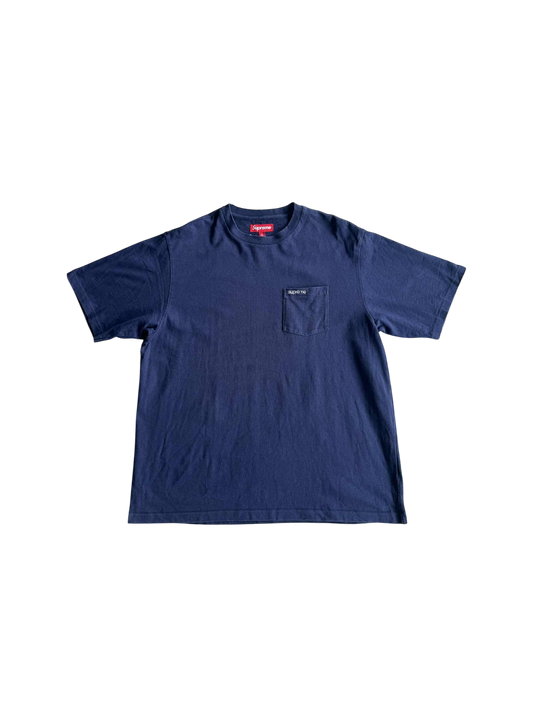 Supreme Pocket Tee Blue shirt