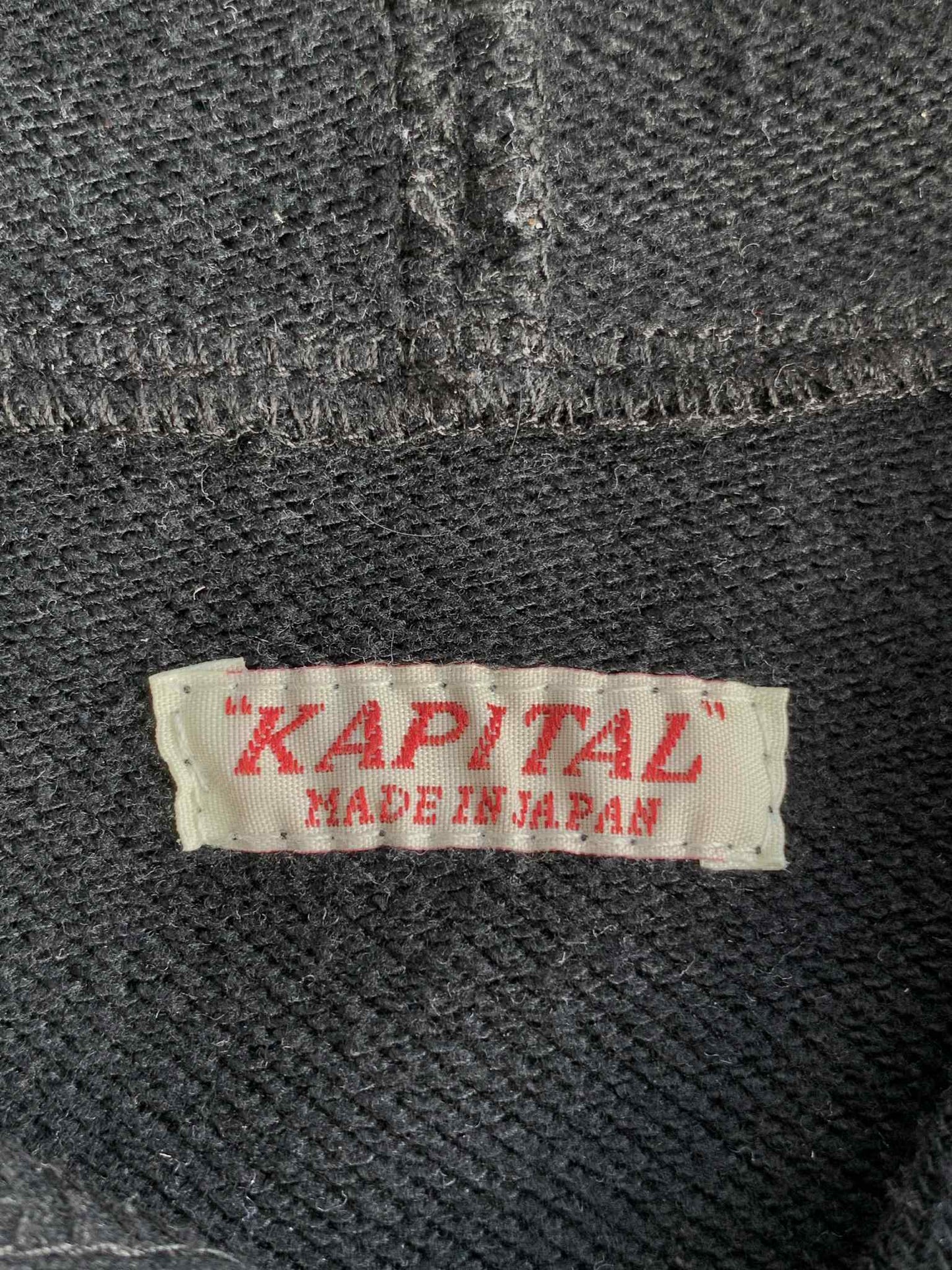 Kapital Script Pullover Hoodie