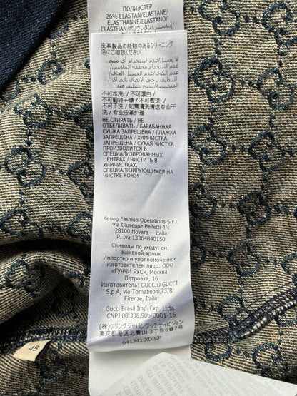 Gucci Denim Monogram Coat