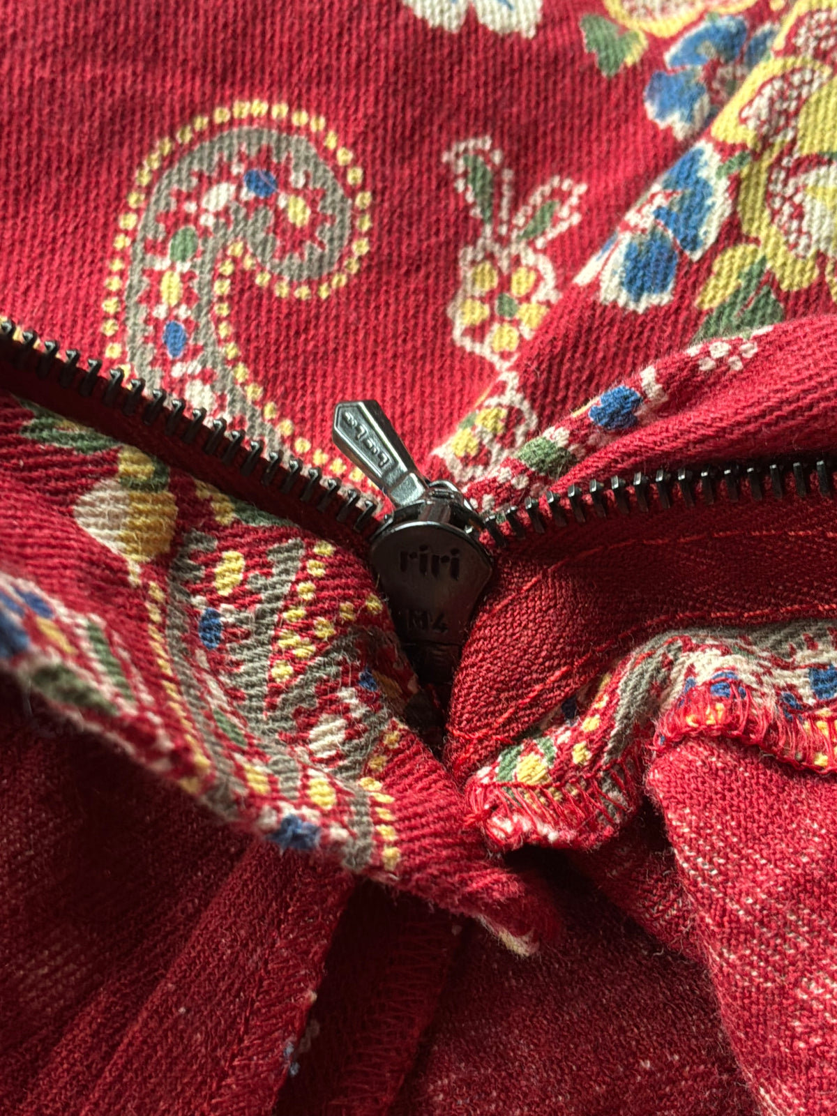 Dior Galliano Era Paisley Flared Pants