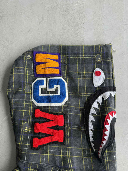 Bape Shark X Undefeated Full Zip Hoodie