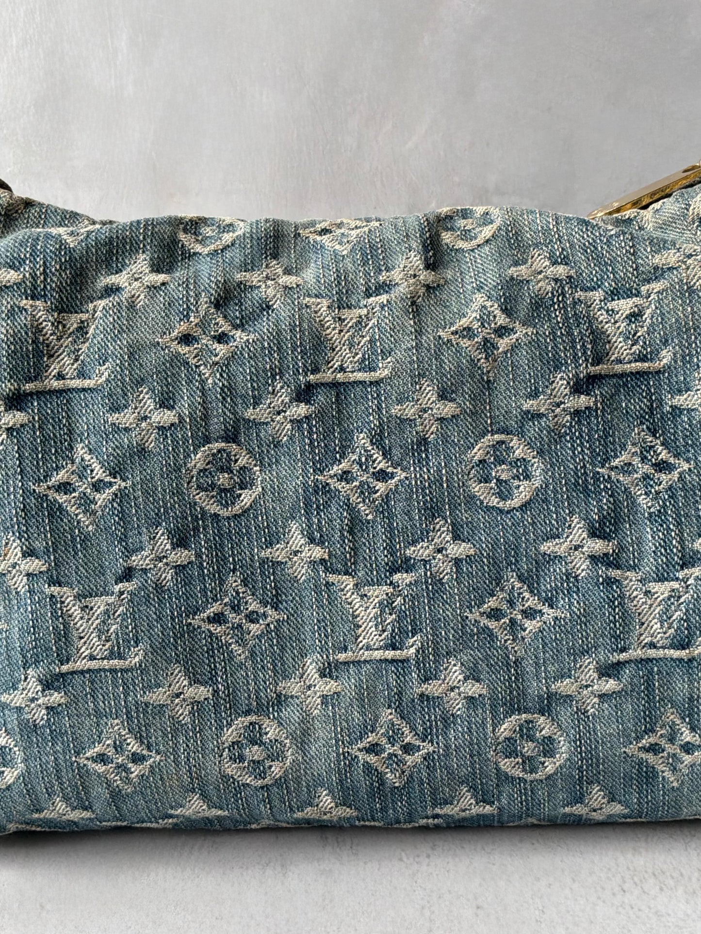 Louis Vuitton Denim Monogram PM Shoulder Bag