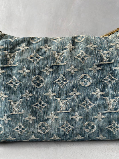 Louis Vuitton Denim Monogram PM Shoulder Bag