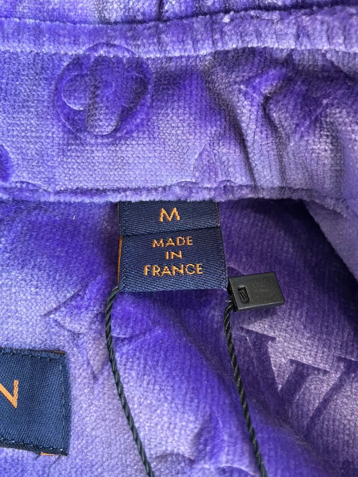 Louis Vuitton Velvet Monogram Shirt