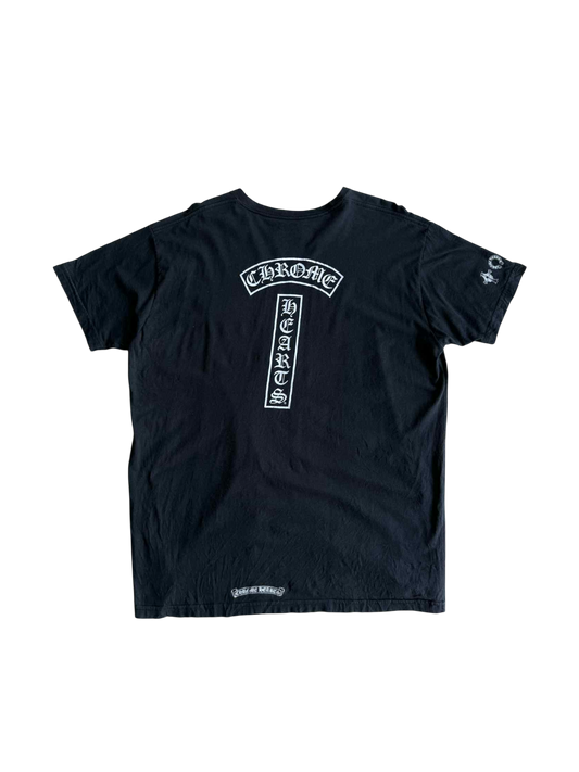 Chrome Hearts 2010’s T-Bar Logo Horseshoe tee